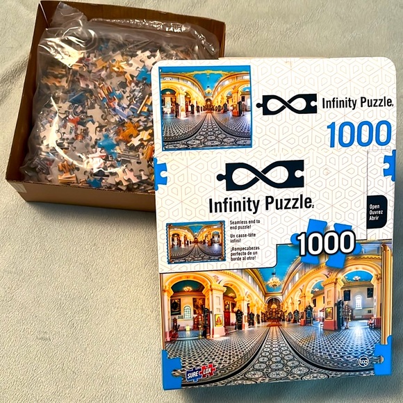 🧩Infinity, Live Edge, “Museum” Puzzle, 1000 Pieces 🧩 - Picture 4 of 8